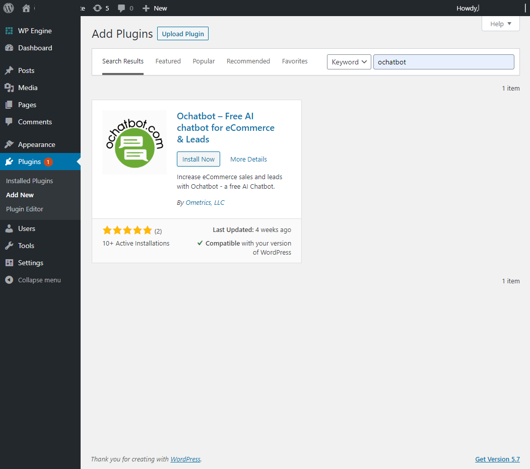ochatbot-wordpress-plugin-install