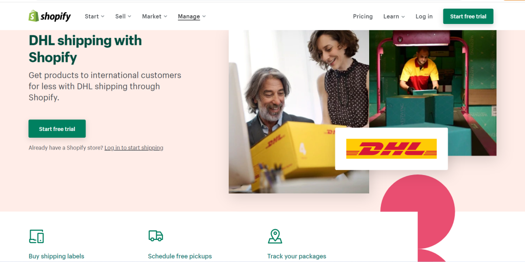 DHL Shipping with Shopify