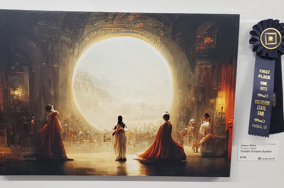 Théâtre D’opéra Spatial Théâtre D’opéra Spatial by Jason Allen via Discord