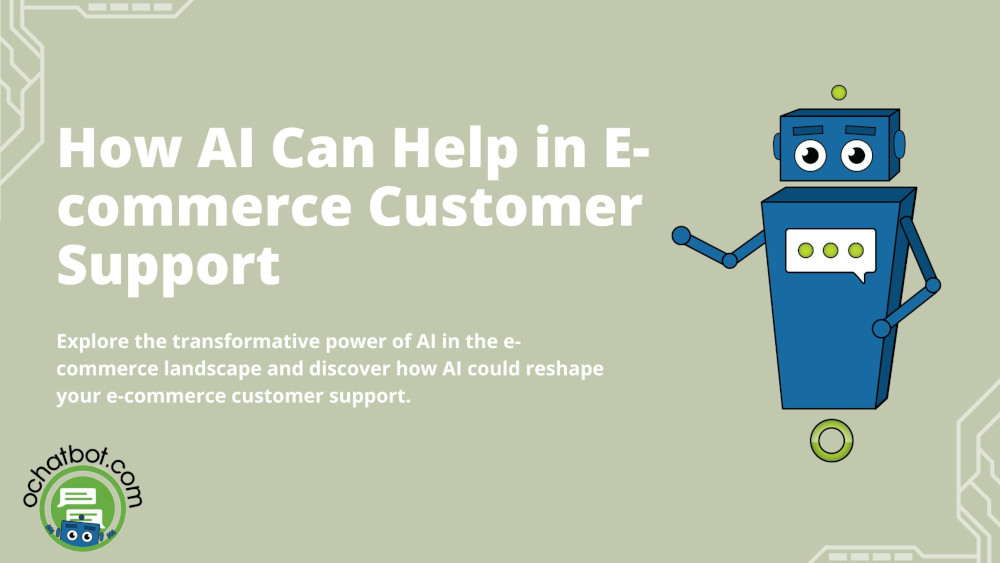 How AI Can Help in E-commerce Customer Support