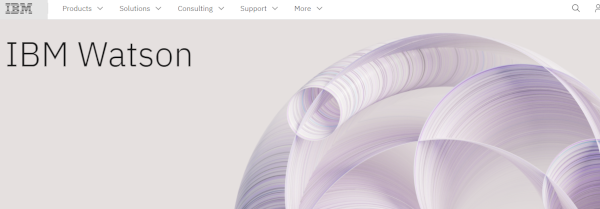 Ibm watson website design.