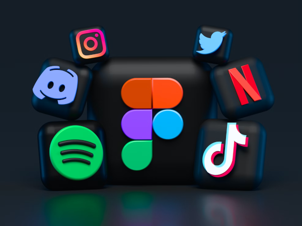 various social media icon