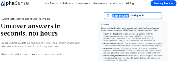uncover answers Discover answers in seconds not hours.