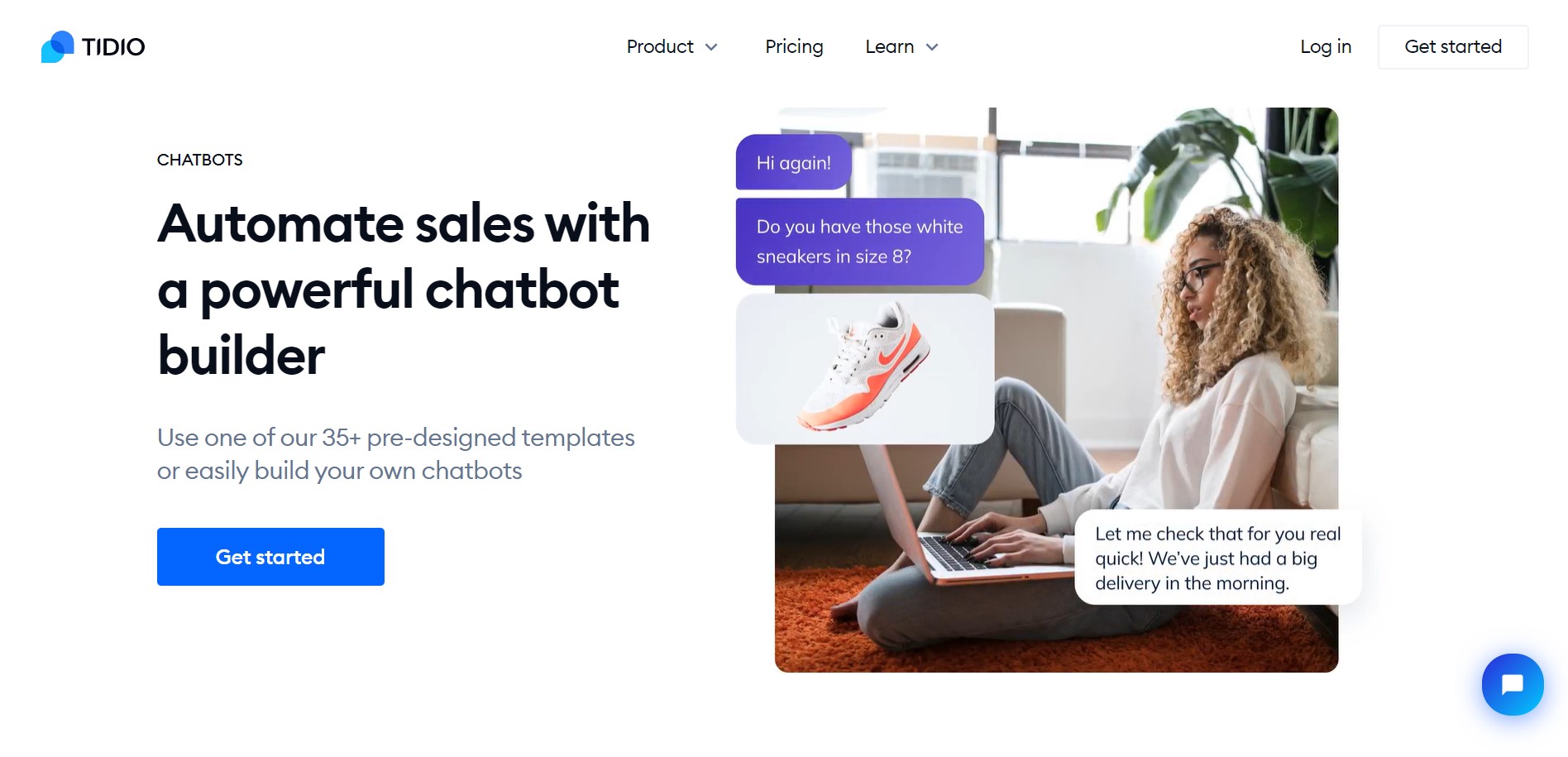 Tidio chatbot