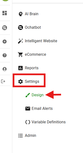 Design Tab
